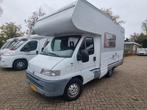 Dethleffs Globetrotter bj 2001 top staat, Koelkast, Ringverwarming, Fietsendrager, Fiat