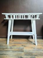 Sidetable wit, Ophalen, 50 tot 100 cm, Zo goed als nieuw, 25 tot 50 cm
