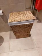 leuke grote rieten wasmand, Huis en Inrichting, Ophalen, Zo goed als nieuw, Bruin