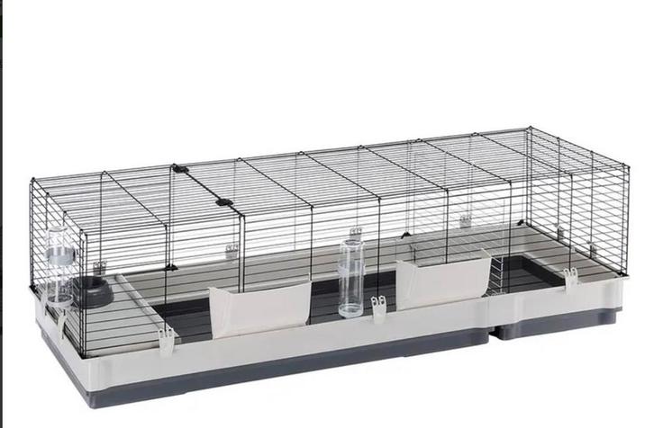 konijnenkooi voor binnen, 160cm lang!, Dieren en Toebehoren, Knaagdieren en Konijnen | Hokken en Kooien, Zo goed als nieuw, Kooi