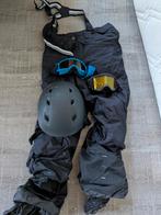 Brillen broek en helm van decathlon maat L, Sport en Fitness, Snowboarden, Ophalen of Verzenden, Zo goed als nieuw, Kleding