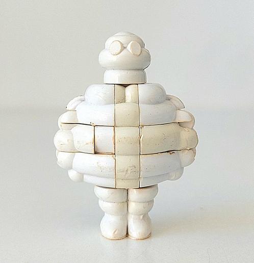 Oud Michelin Bibendum Banden Reclame Puzzle Puzzel Poppetje, Antiek en Kunst, Curiosa en Brocante, Verzenden