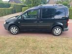 Volkswagen Caddy 1.6 Life 75KW Combi 2007 Zwart, Auto's, Voorwielaandrijving, 65 €/maand, 4 cilinders, Volkswagen