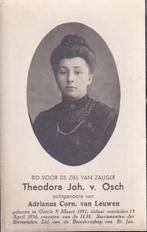 Osch Theodora 1891 Goirle 1936 Goirle, Ophalen of Verzenden, Bidprentje