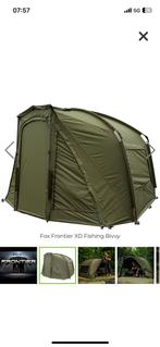 Fox bivy frontier xd, Watersport en Boten, Ophalen of Verzenden, Zo goed als nieuw, Complete set