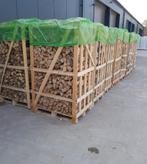 Grote partij eiken haardhout - gekloofd & droog, Tuin en Terras, Haardhout, 6 m³ of meer, Ophalen of Verzenden, Eikenhout, Blokken