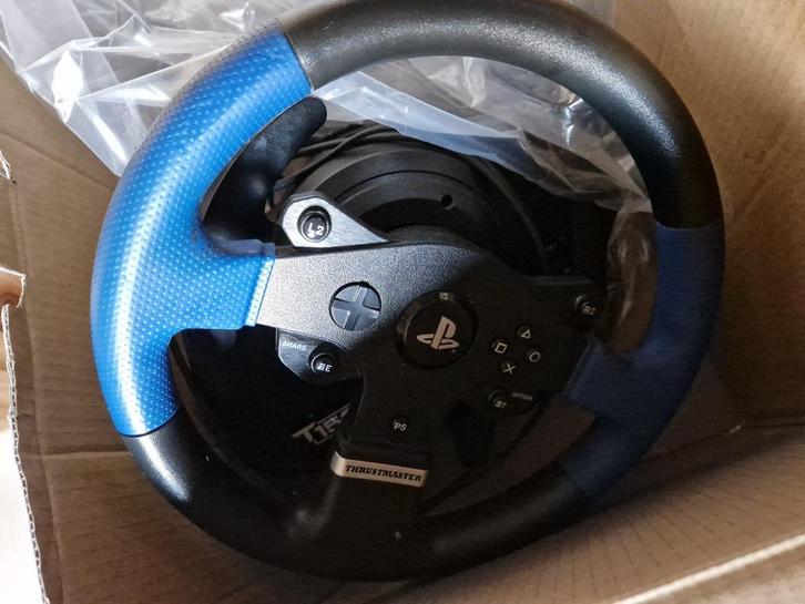 Thrustmaster T150 Force Feedback racestuur, Spelcomputers en Games, Spelcomputers | Sony PlayStation Consoles | Accessoires, Zo goed als nieuw