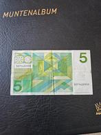 Gulden Biljetten: 5 & 10 Gulden, Ophalen of Verzenden, 5 gulden, Los biljet