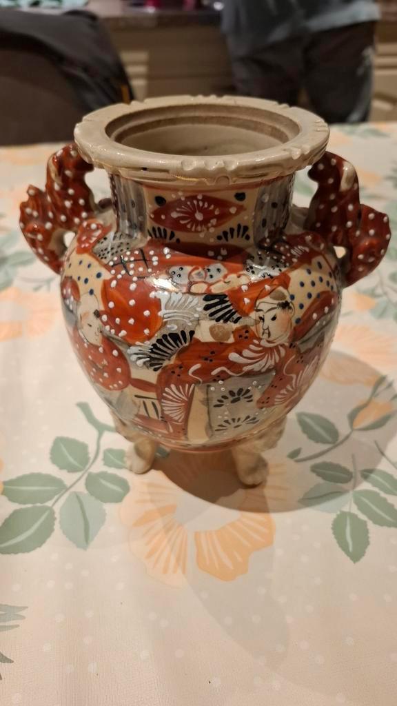 Satsuma wierookvat, Japan, Antiek en Kunst, Antiek | Vazen, Ophalen of Verzenden