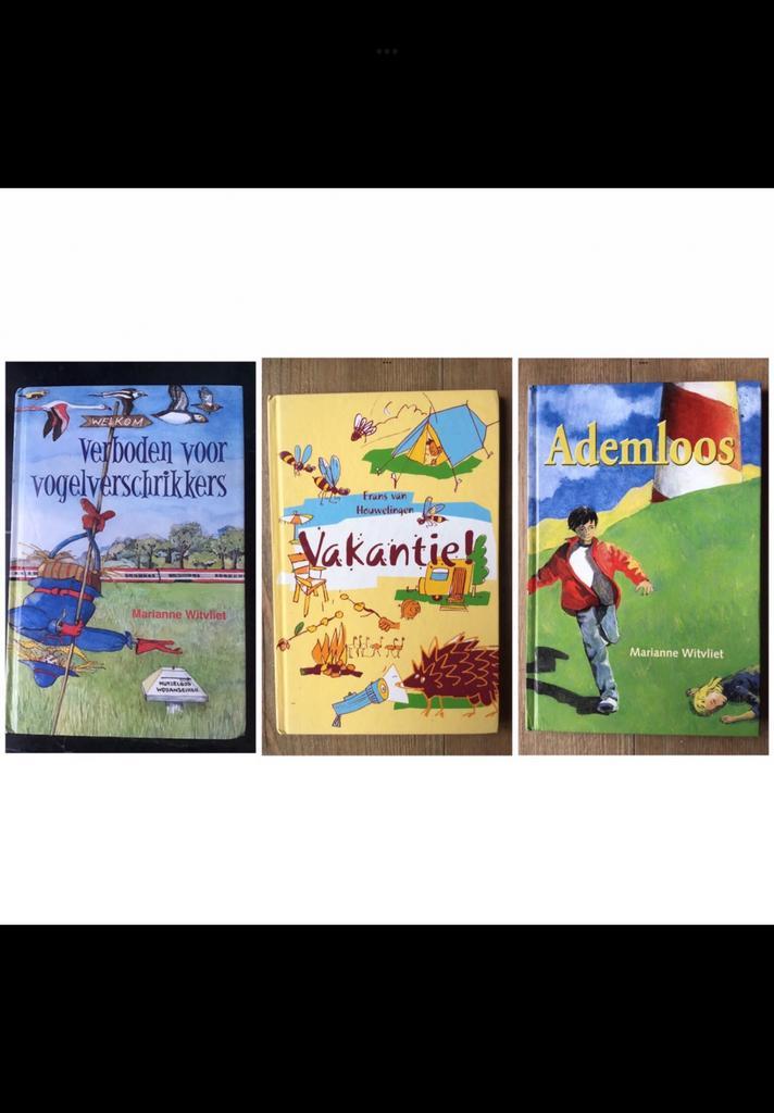 Drie jeugdboeken van Frans v Houwelingen & Marianne Witvliet, Boeken, Kinderboeken | Jeugd | 10 tot 12 jaar, Zo goed als nieuw
