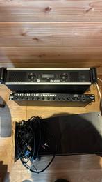 Geluidsinstalatie set met 2 dap audio boxen te koop, Muziek en Instrumenten, Mengpanelen, Ophalen, Zo goed als nieuw