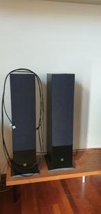 Dali Oberon 9 Zwart. Aangekocht 30-05-2025, Zo goed als nieuw, 120 watt of meer, Front, Rear of Stereo speakers, Ophalen