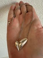 M216/GEORG JENSEN Zilveren ketting -jasseron, Sieraden, Tassen en Uiterlijk, Gebruikt, Verzenden, X, Zilver