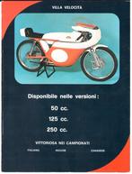Moto-Villa 50cc Productie racer. 1968, Overige merken, 5 versnellingen, 50 cc, Ophalen