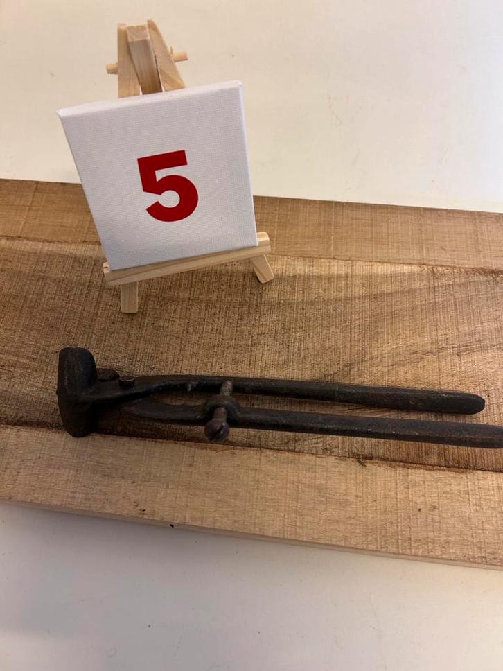 Antieke Papegaaienbek Tang - 20 cm, Doe-het-zelf en Verbouw, Gereedschap | Handgereedschap, Gebruikt, Ophalen of Verzenden