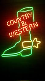 FIFTIES SIXTIES NEONVERLICHTING COUNTRY & WESTERN LAARS, Verzamelen, Ophalen, Zo goed als nieuw