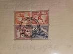 postzegels DUITSLAND Reich block 6 FDC !!, Ophalen of Verzenden