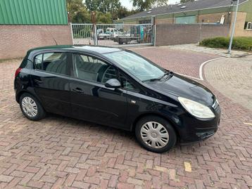 Opel Corsa 1.4 16V 5D 2007 Zwart beschikbaar voor biedingen
