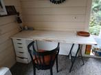 Orgineel antieke Frans houten deur/poort als bureaublad, Ophalen, Gebruikt