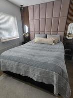 Boxspring 160x200 elektische bodem inclusief topper, Huis en Inrichting, Slaapkamer | Boxsprings, Ophalen, Tweepersoons, Zo goed als nieuw