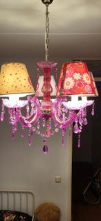 Leuke rosé lamp, Ophalen, Zo goed als nieuw, Kunststof