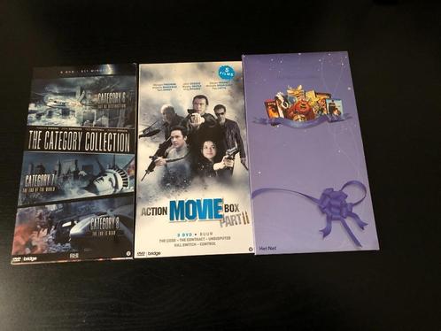 Te koop diverse dvd's(15 stuks) in 3 mappen., Cd's en Dvd's, Dvd's | Actie, Zo goed als nieuw, Actie, Alle leeftijden, Ophalen
