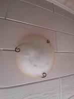 in zeer goede staat mooie plafonniere , 40 cm diameter, Huis en Inrichting, Ophalen of Verzenden, Zo goed als nieuw, Glas