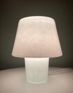 vintage mushroom tafellamp, Ophalen of Verzenden, Zo goed als nieuw, Glas, Minder dan 50 cm