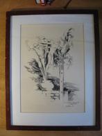 litho of prent Bevrijdingsmonument Eindhoven, Jan Korthals, Ophalen of Verzenden