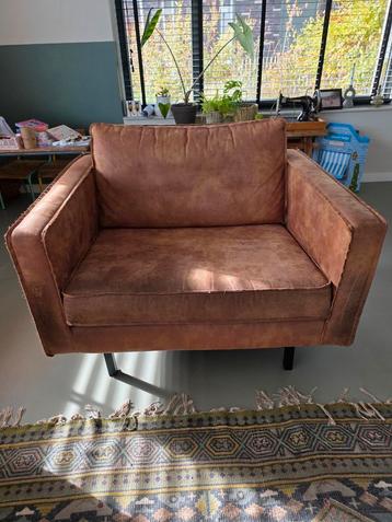 BePureHome Loveseat Fauteuil Recycle Leer - Stoer Design beschikbaar voor biedingen