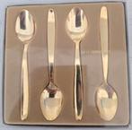 Michelin 24 KARAT lepeltjes in een doosje. Set van 4 stuks, Antiek en Kunst, Ophalen of Verzenden
