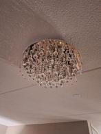 Plafond lamp kristal 50 cm doorsnee., Ophalen, Zo goed als nieuw