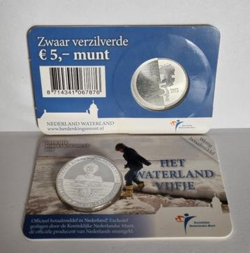 5 Euro coincard 2010 - Het Waterland Vijfje - UNC beschikbaar voor biedingen