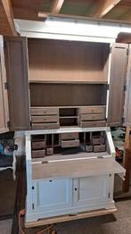 Secretaire, wandkast, bureau
Afm. 115x50x235 cm (lxbxh), Ophalen, Gebruikt