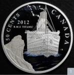 Canada - 50 Cent R.M.S. Titanic 2012 coin, Postzegels en Munten, Verzenden, Noord-Amerika, Setje