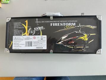 Radiografische Firestorm Gold helikopter artikel 25065 beschikbaar voor biedingen