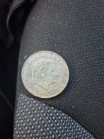 Zilveren Rijksdaalder Juliana 1960, Postzegels en Munten, Munten | Nederland, Koningin Juliana, Zilver, Ophalen of Verzenden, Losse munt