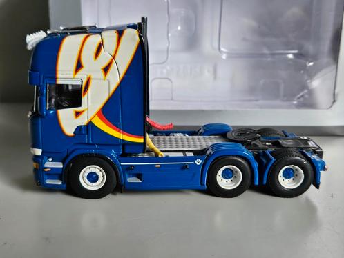 WSI Scania Streamline  Riemersma transport losse trekker, Hobby en Vrije tijd, Modelauto's | 1:50, Zo goed als nieuw, Bus of Vrachtwagen