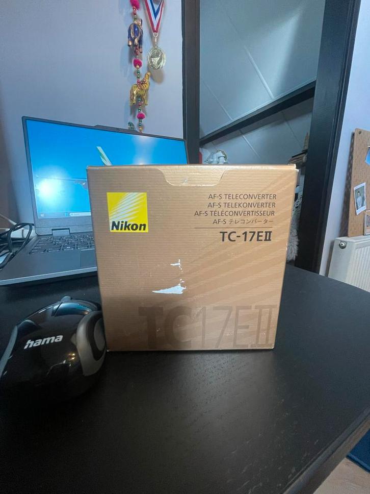 Nikon AF-S Teleconverter TC-17E II, Audio, Tv en Foto, Fotografie | Lenzen en Objectieven, Zo goed als nieuw, Toebehoren, Ophalen of Verzenden