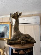 Giraf tafellamp, Antiek en Kunst, Antiek | Koper en Brons, Ophalen