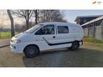 Hyundai H 200 H200 2.5 TCI Luxe lang DUBBCABINE 2006, Auto's, Bestelauto's, Gebruikt, 4 cilinders, Wit, Bedrijf