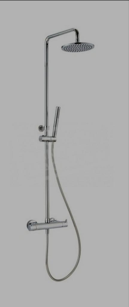 Xenz regendoucheset, Doe-het-zelf en Verbouw, Sanitair, Nieuw, Douche, Chroom, Ophalen of Verzenden