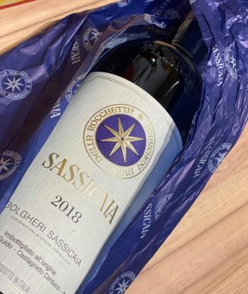 Sassicaia 2018 beschikbaar voor biedingen