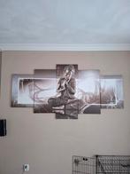 5- luik Schilderij Boedha, Ophalen of Verzenden