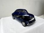 Fiat 500 koekblik donker blauw, Nieuw, Overige merken, Koek(jes), Ophalen of Verzenden