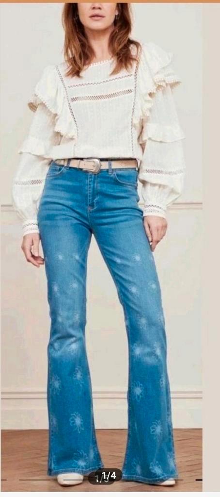 Fabienne Chapot Katie top/ blouse maat 42 *nieuw *, Kleding | Dames, Blouses en Tunieken, Nieuw, Maat 42/44 (L), Ophalen of Verzenden