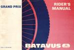 Batavus Grand Prix manual Bromfiets (5923z), Fietsen en Brommers, Handleidingen en Instructieboekjes, Ophalen of Verzenden, Zo goed als nieuw