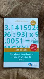 E. Kloet - Werkboek kennisbasis rekenen-wiskunde PABO, Boeken, E. Kloet; N. Wolzak; R. Moraal; Erasmus Education, Ophalen of Verzenden