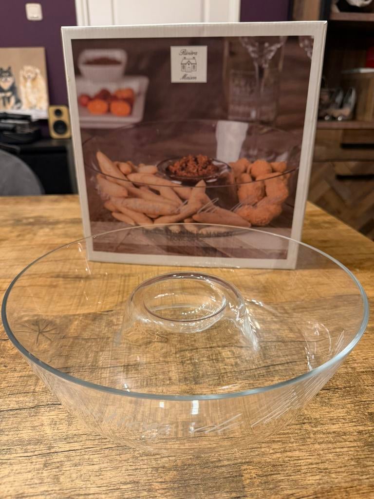 Riviera Maison bowl large, Ophalen of Verzenden, Zo goed als nieuw