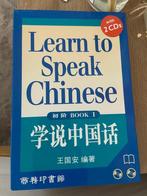Learn to speak chinese book 1 met 2 CDs, Ophalen of Verzenden, Zo goed als nieuw, Wang Guo An, Alpha